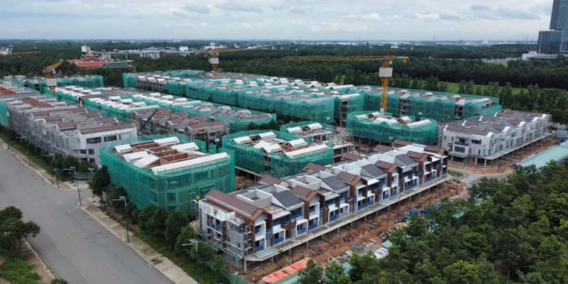 Hình thực tế nhà phố Artisan Park