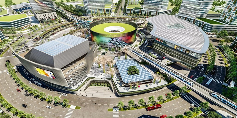 vòng xoay A1 + Metro + WTC 